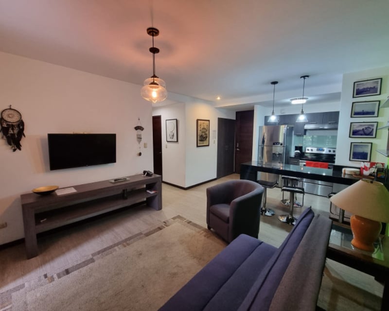 Apartamento amueblado en renta en zona 10