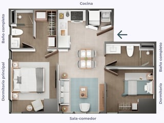 Apartamento en Venta en Zona 15 Vista Hermosa 2 - 3