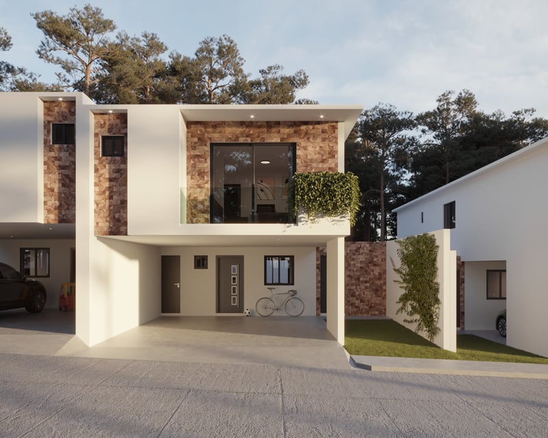 Casa Moderna 3 Hab. en Venta - Ciudad de Guatemala Mixco