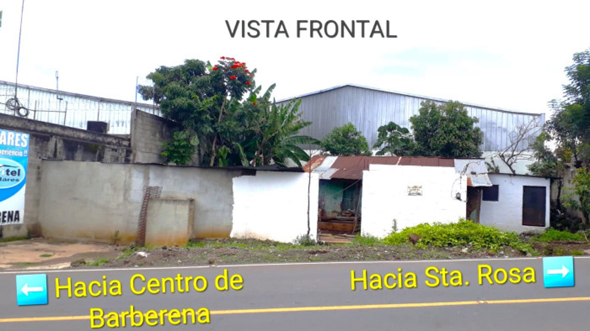 Terreno en Renta en Carretera Principal en Barberena