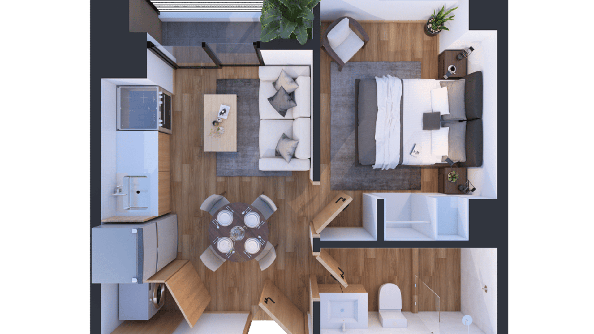 ???? APARTAMENTO EN VENTA – 1 HAB | EDIFICIO VILA DOCE | Z 12 - Miniatura 11