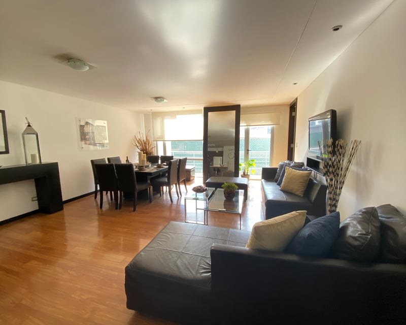 Apartamento en alquiler amueblado de 2 habs. Torre 14, zona 14