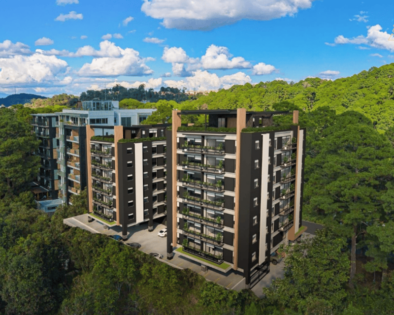 Apartamentos nuevos en Vilabosque 34 Zona 16 Kanajuyu | 1 Habitación