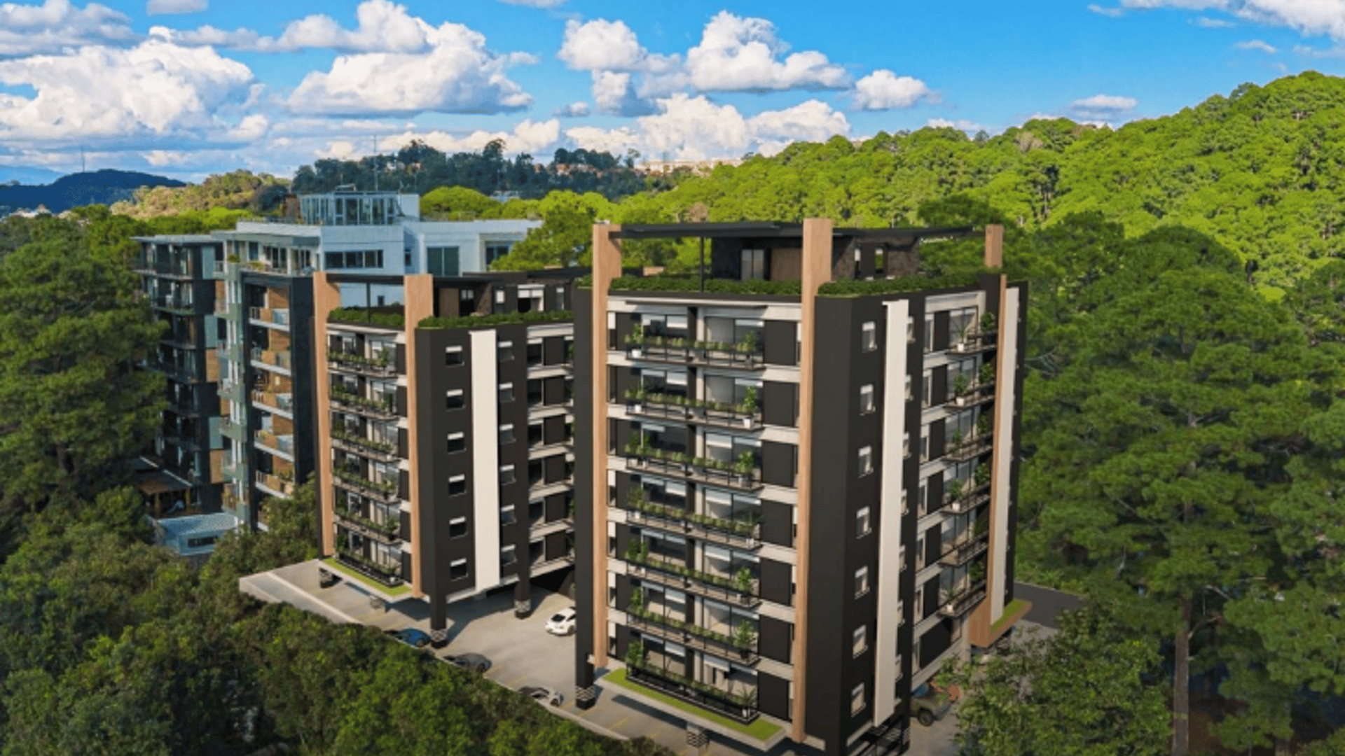 Apartamentos nuevos en Vilabosque 34 Zona 16 Kanajuyu | 1 Habitación