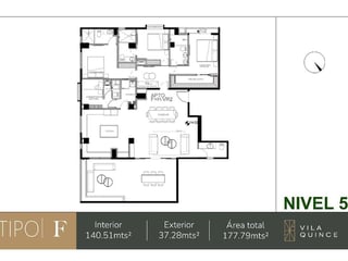 Apartamento en Alquiler / Venta Edificio Vila Quince, zona 15 VH2 - Image 1