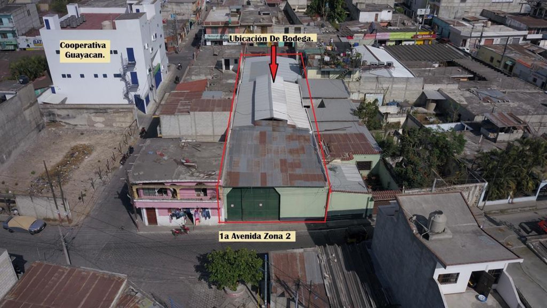 Bodega en Venta en Sanarate El Progreso