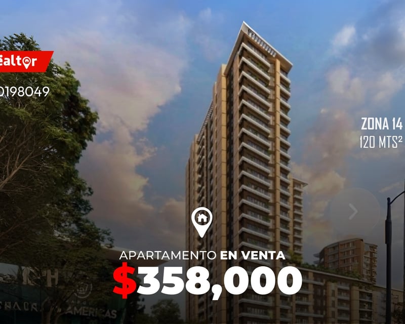 Apartamento en venta en  Parque 14, zona 14 