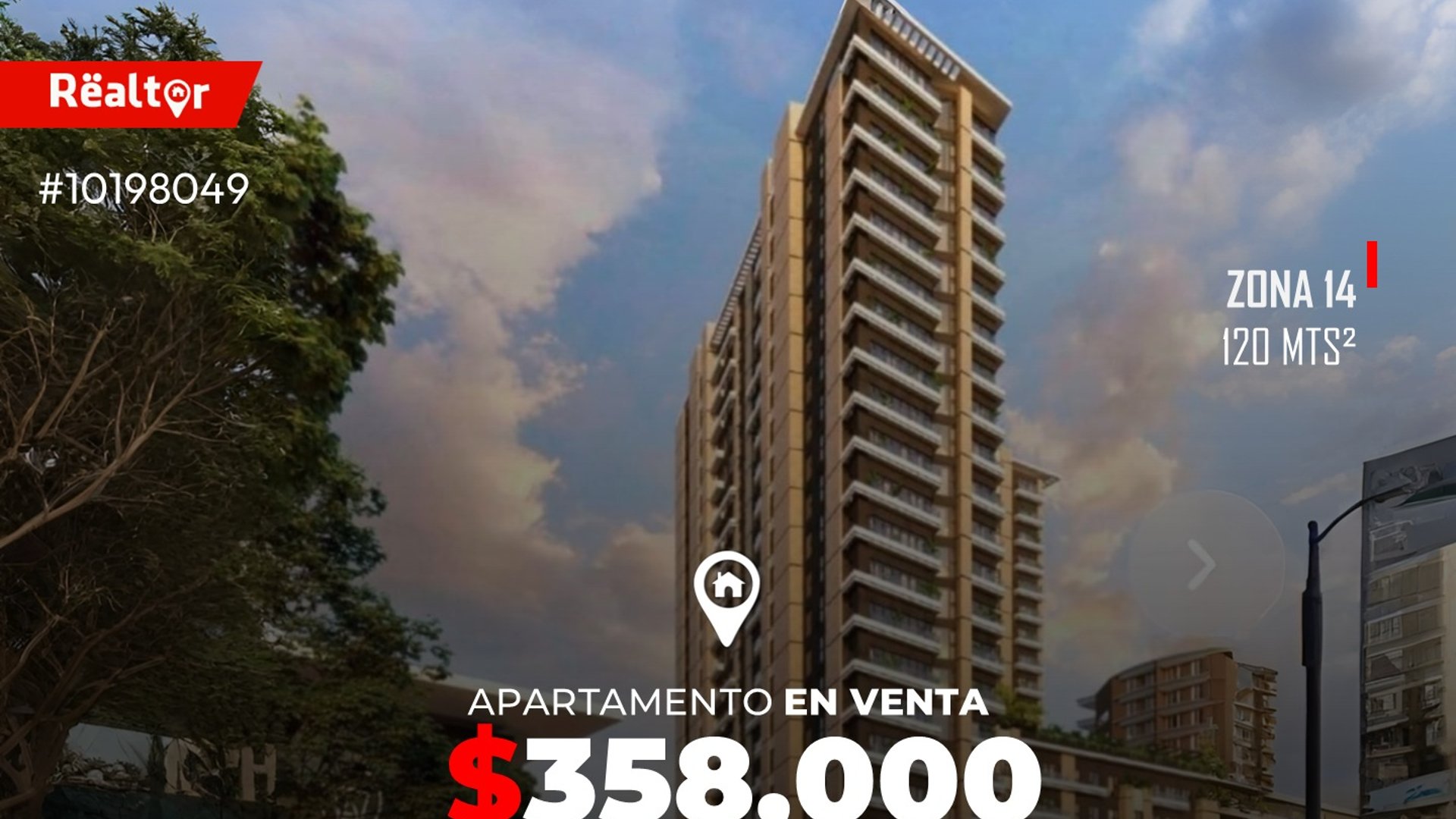Apartamento en venta en  Parque 14, zona 14 