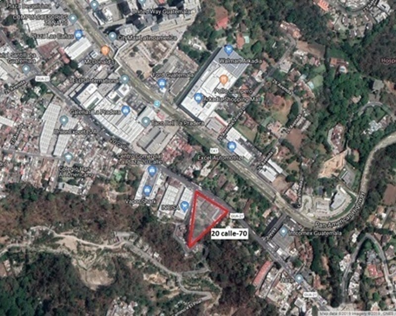 Propiedad en Venta sobre 20 calle, zona 10