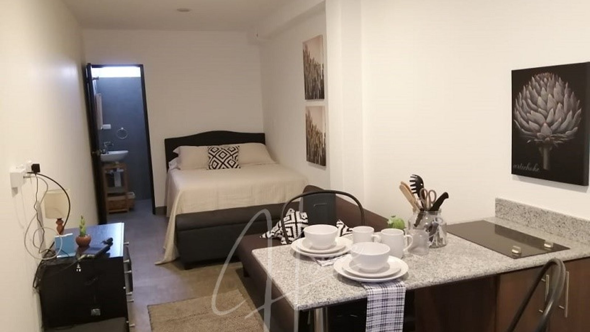 Apartamento en venta amueblado Edificio 3once Zona 1 una habitación