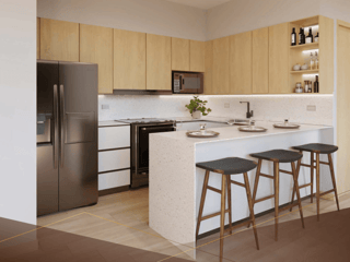 En venta apartamento con Jardin-Terraza zona 10 Guate - 3