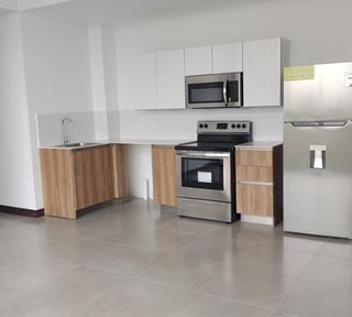 Apartamento con linea blanca y 2 habitaciones en renta en Z13 Ref-5317
