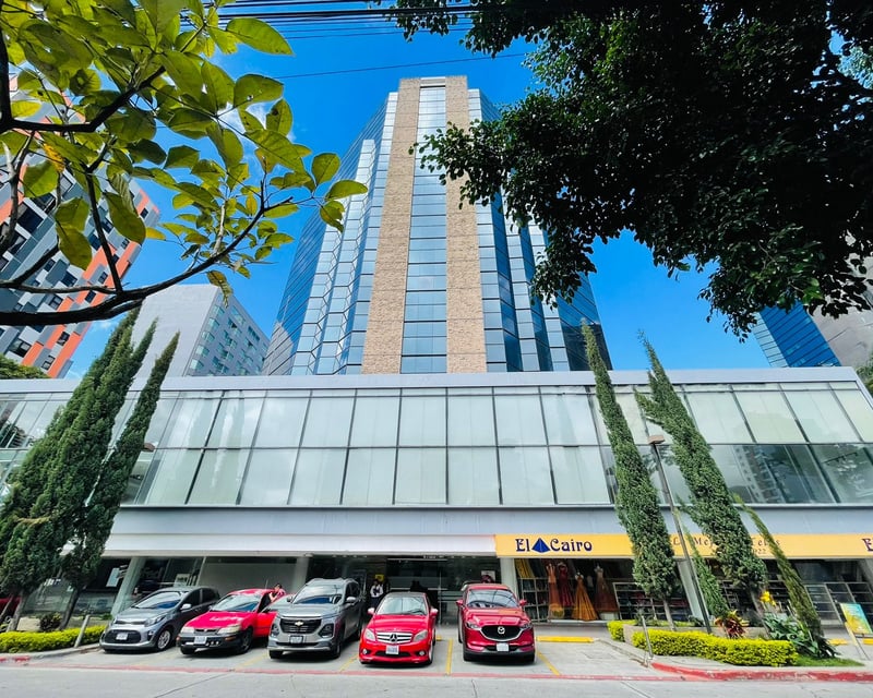 ALQUILER DE OFICINA TABICADA 86MT2  - MURANO CENTER, ZONA 10