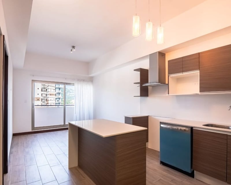 Apartamento en renta Pet friendly en zona 10, 1 habitación ref-6086