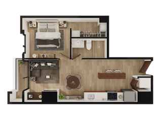 Apartamento en Venta Zona 13 Essenza Guatemala - Image 4