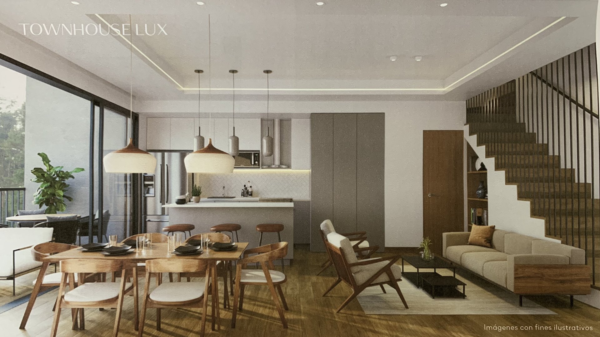 Townhouse Lux, 141m2 en preventa, edificio Endora Z.11