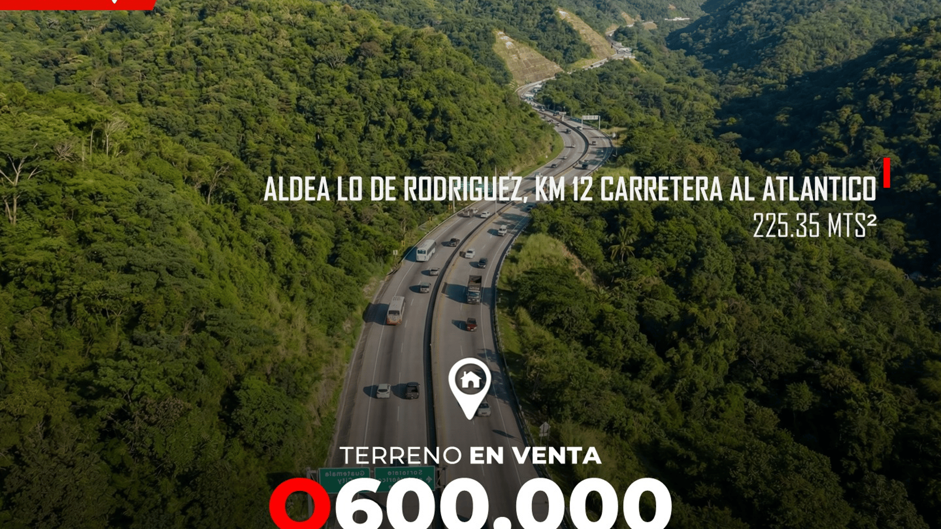 Terreno en Venta en Aldea Lo de Rodriguez, KM12 Carretera al Atlántico