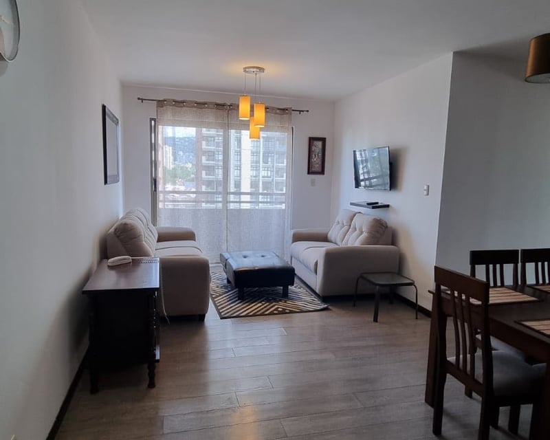 Alquilo Apartamento 2 Dormitorios Amueblado en NEO, Zona 10 (B)