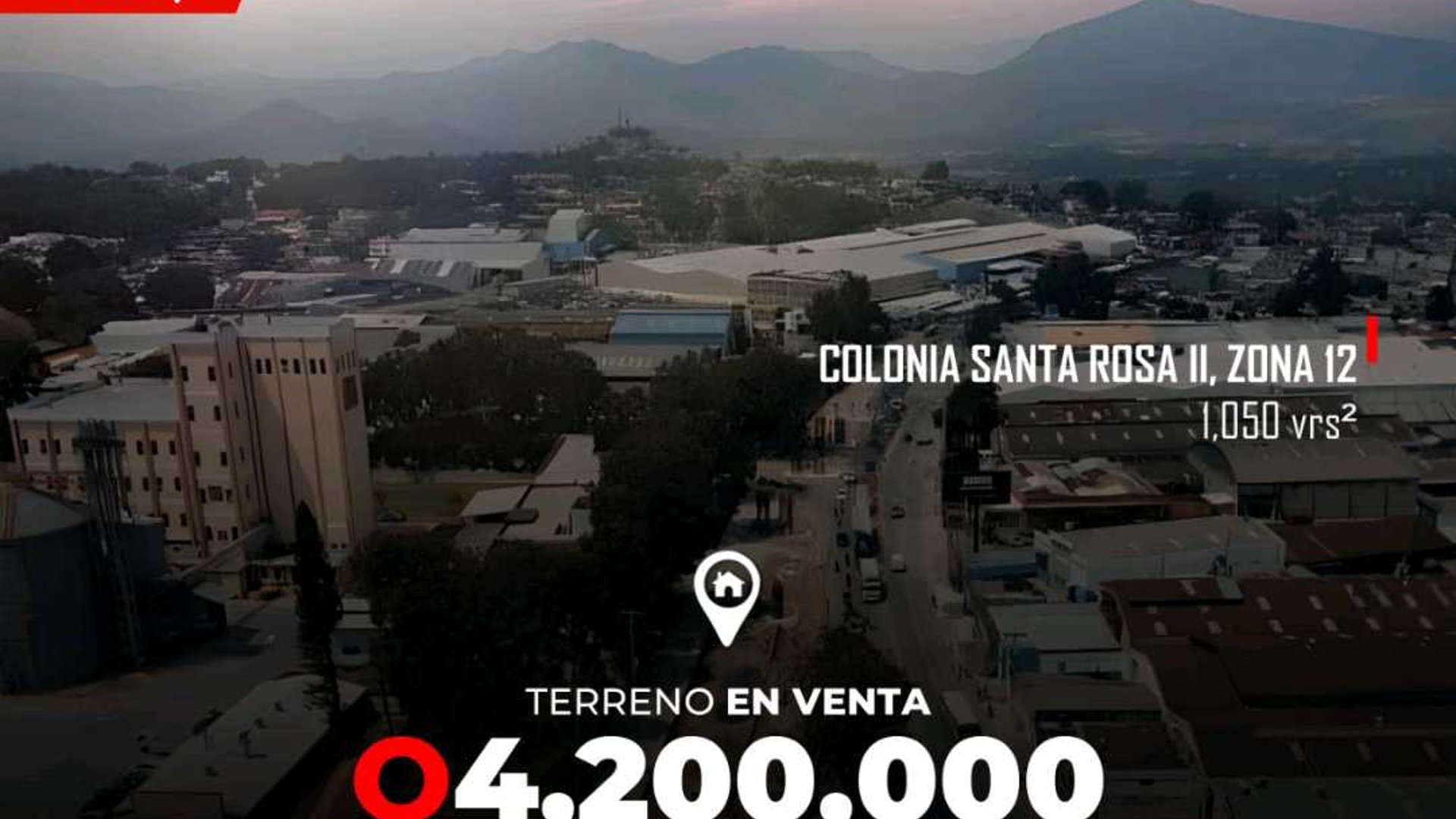Terreno en Venta en Colonia Santa Rosa II, zona 12