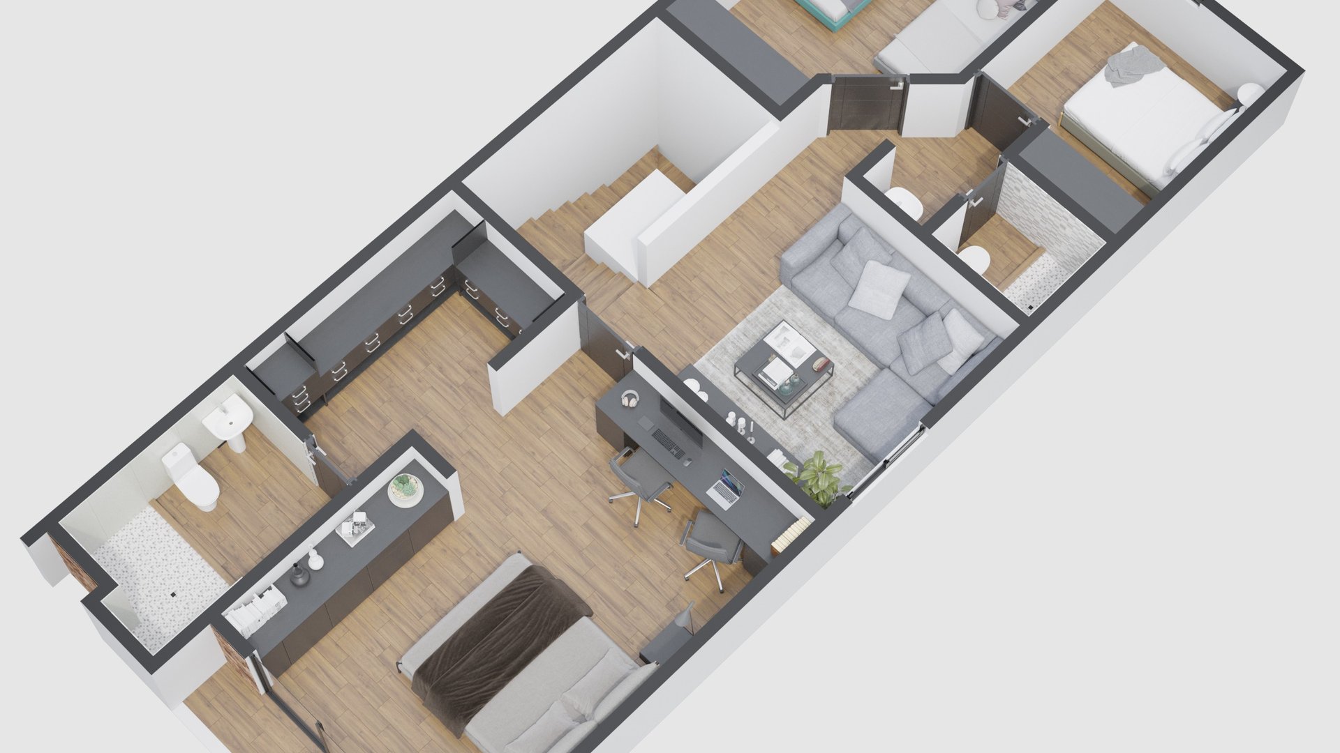 Moderna Casa Nueva 3 Hab. en Venta | Mixco, Guatemala - Miniatura 5