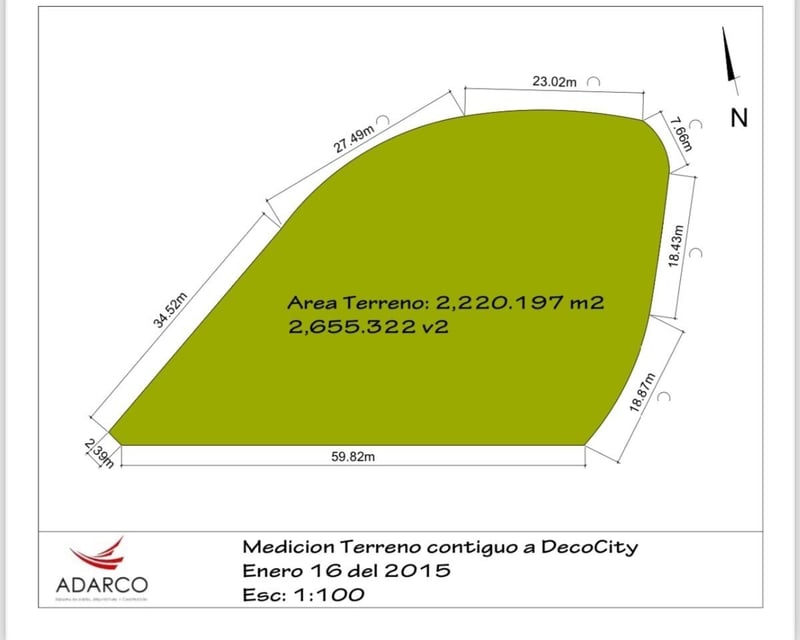 Terreno en Alquiler Km. 22.5 CES, contiguo a Decocity