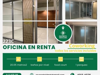 Office for Rent in Zona 11 Guatemala City: 20.05 m², Parking - $735 USD - Image 1