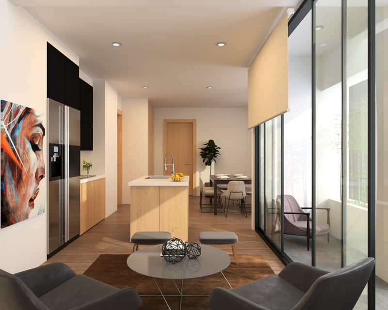 APARTAMENTO EN VENTA EN AOKI, CON INQUILINO ZONA 14