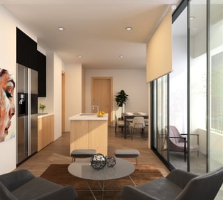 APARTAMENTO EN VENTA EN AOKI, CON INQUILINO ZONA 14