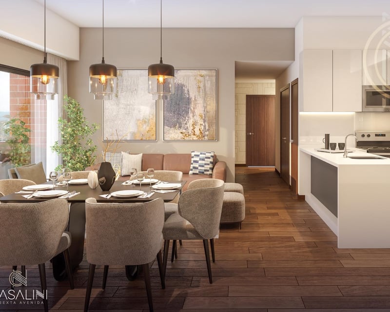 Apartamento en venta de 3 habitaciones zona 10 Ref-4930