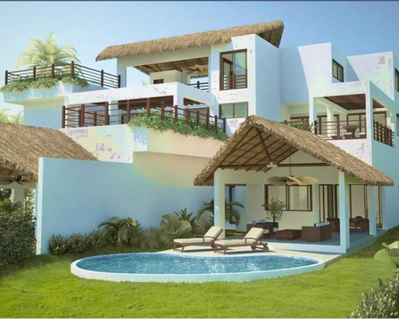 Villa de 3 habitaciones, venta en Carretra a Monterrico