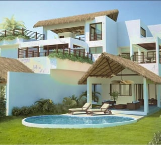 Villa de 3 habitaciones, venta en Carretra a Monterrico