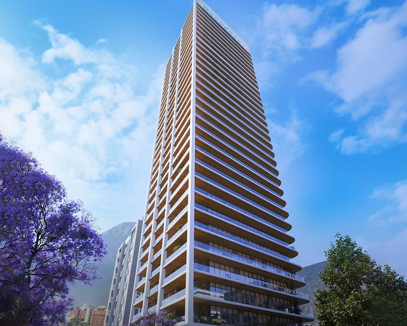 Proyecto de apartamentos, Silhouette furnished by Armani Casa zona 14