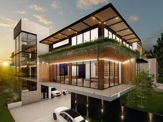 Casa minimalista en venta KM 10.5 CAES 6 habs y gimnasio Ref-5653 - Image 4