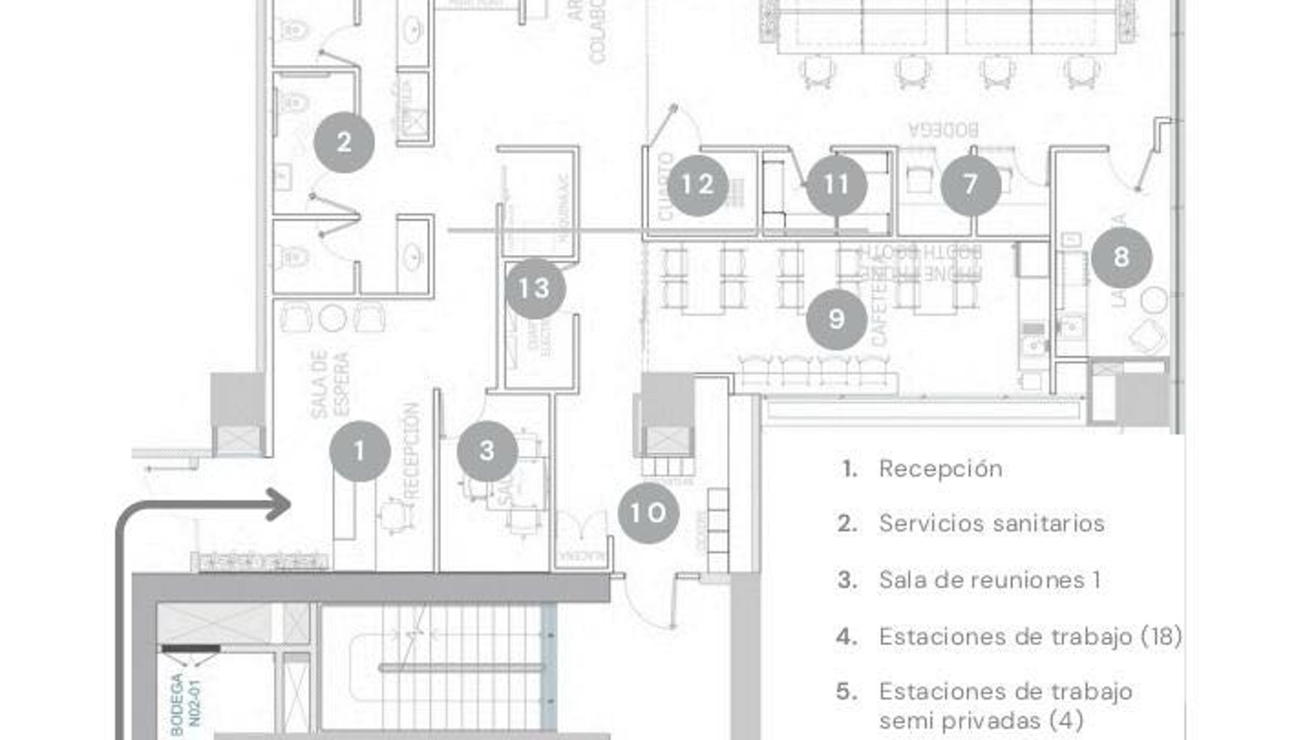 Alquiler Oficina amueblada y tabicada | Edificio OPTIMA Zona 10 (B) - Miniatura 11