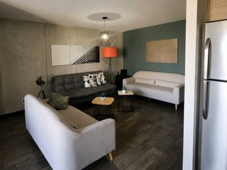 Renta de apartamento con balcon en zona 10 - 2 habitaciones Ref-6007 - 2