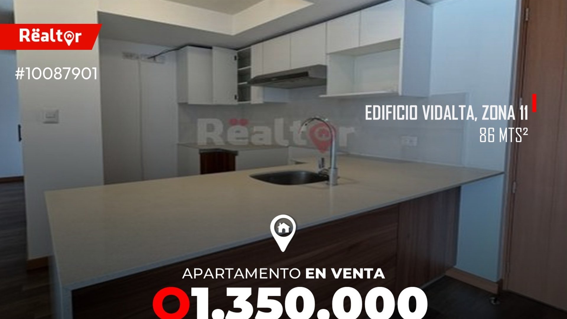 Apartamento en venta en Edificio Vidalta zona 11 - Image 1