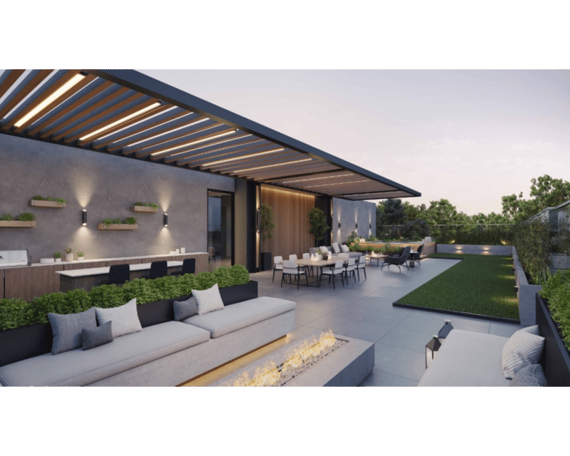 Apartamento con jardín en RENTA – Spazio Residencias, Zona 16!