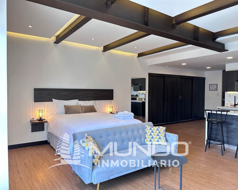 ZONA 10 APARTAMENTO RENTA AMOBLADO TIPO ESTUDIO