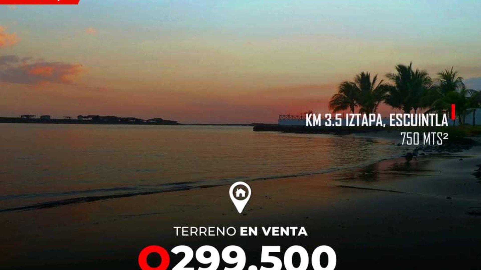 Terreno en Venta en Kilometro 3.5 Puerto Iztapa, Escuintla