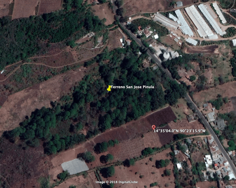 Terreno en Venta  Km. 30.1 Carretera de Palencia a San José Pinula
