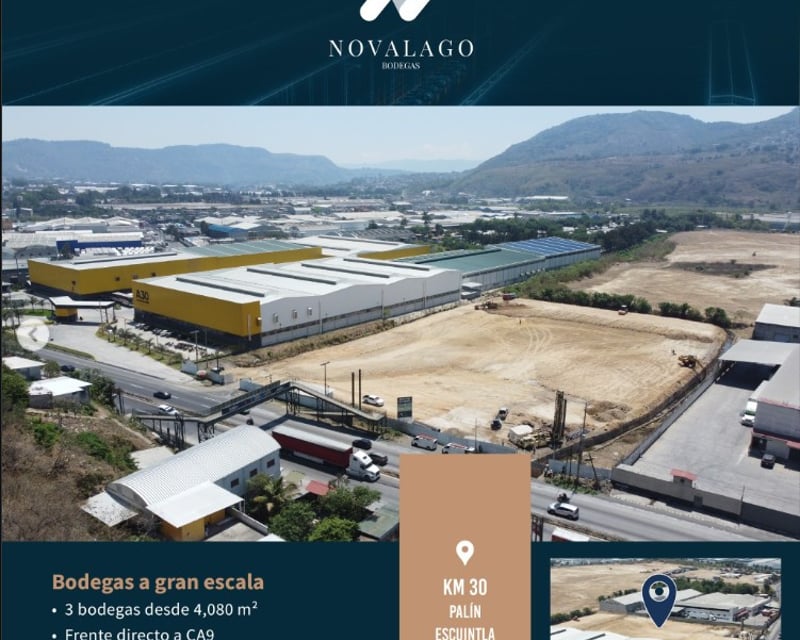 NAVE INDUSTRIAL EN RENTA - CARRETERA AMATITLAN