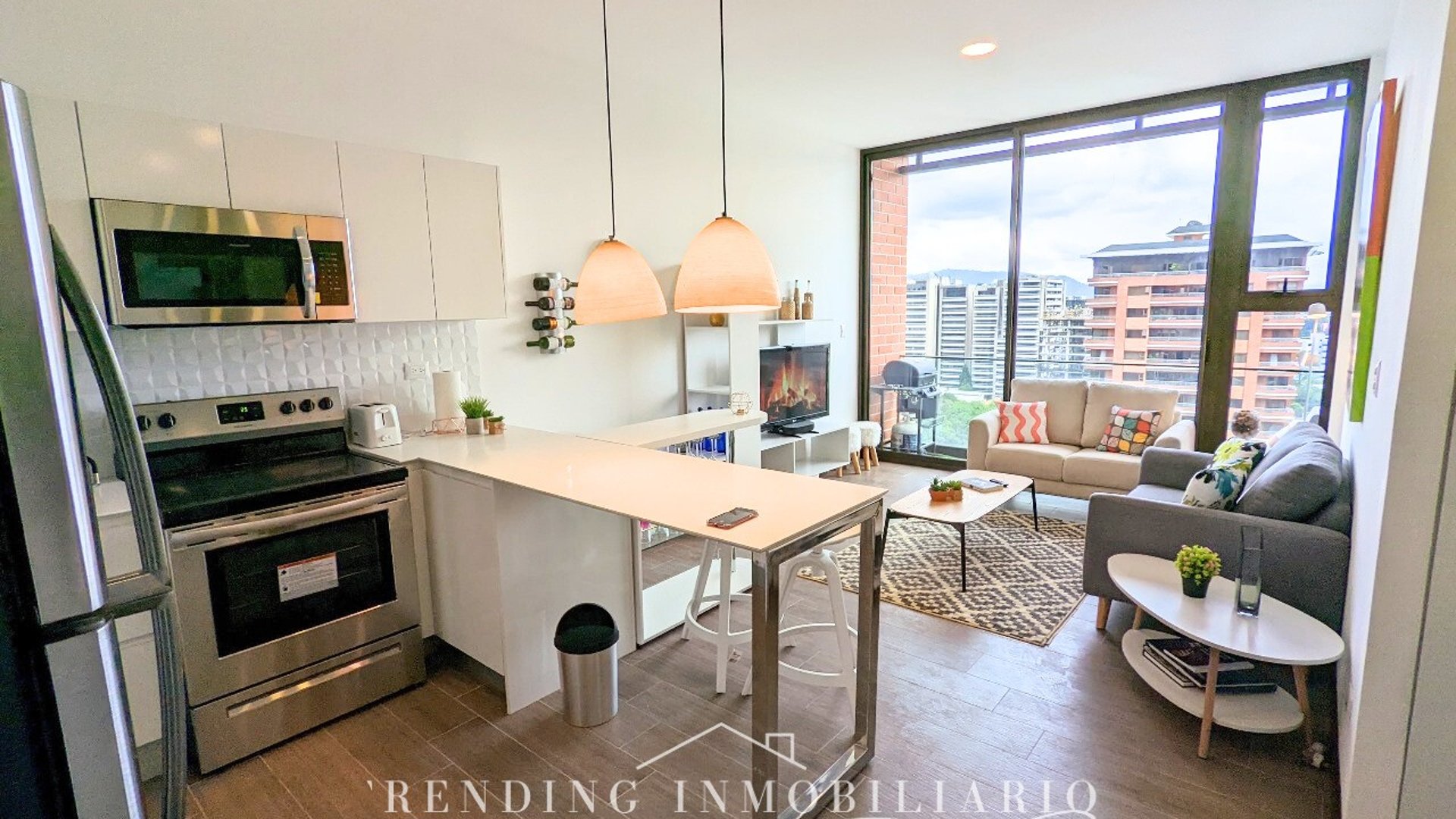 Apartment in Edificio Diago6 Zona 10 | 2 Bedrooms + 2 Parking Spaces