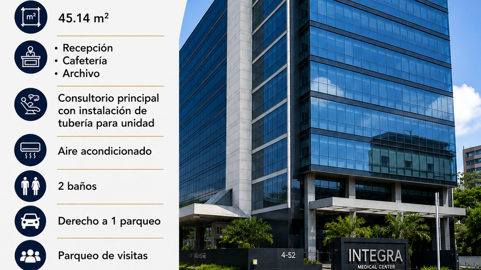 Oficina Moderna en Renta | Zona 10, Ciudad de Guatemala - Image 1