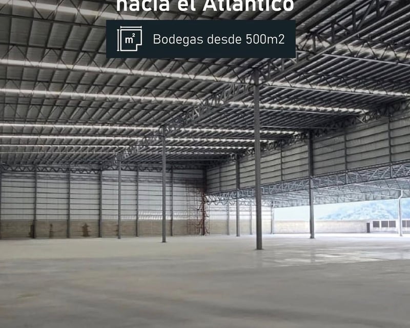 PARQUE INDUSTRIAL Carretera al Atlántico/ Bodegas en Venta - Renta