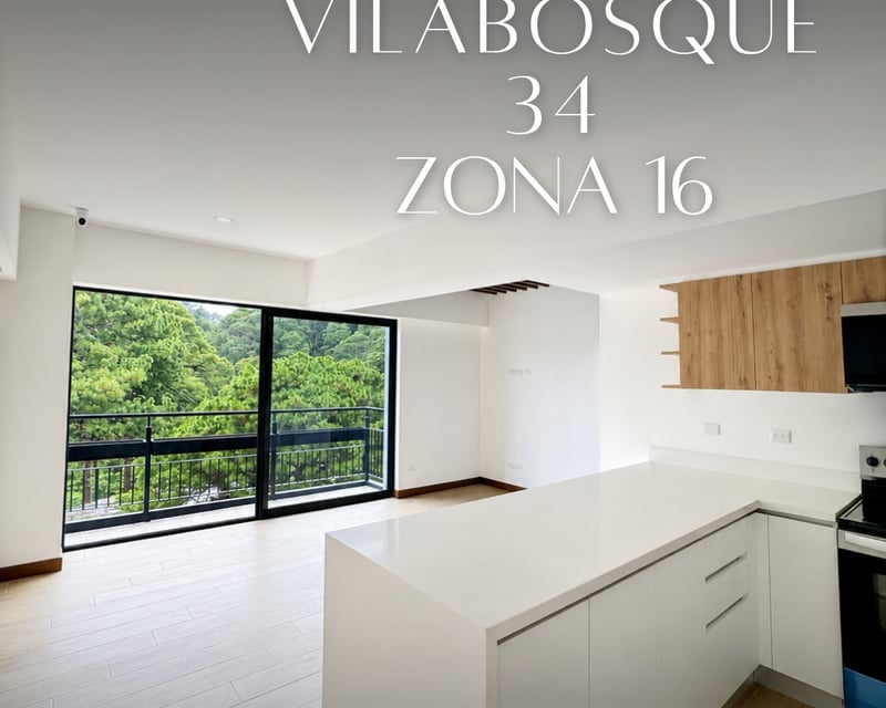 📍 APARTAMENTO EN VENTA – 2 HAB + BALCÓN | VILA BOSQUE 34 | ZONA 16