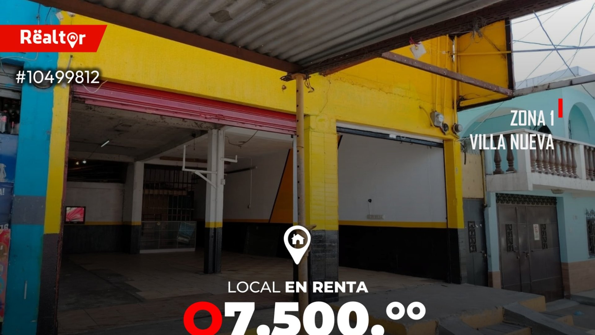 Locales en renta en zona 1 de Villa Nueva 