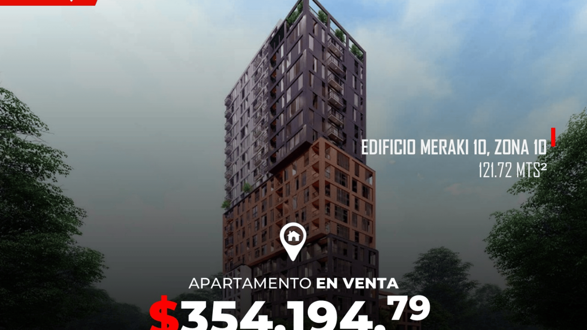 Apartamento en Venta en Edificio Meraki 10, zona 10