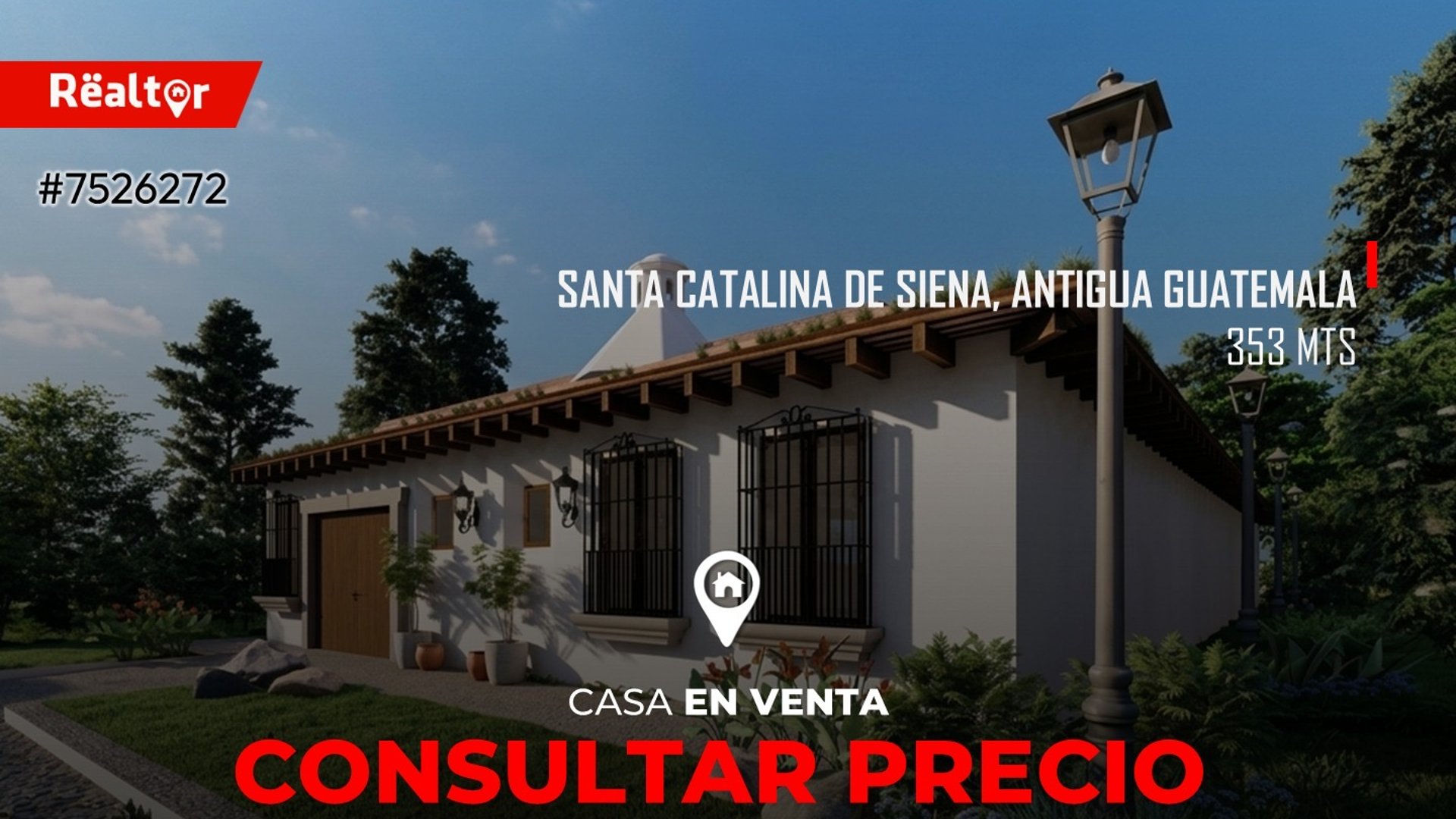 Casa en Venta Santa Catalina de Siena, Antigua Guatemala