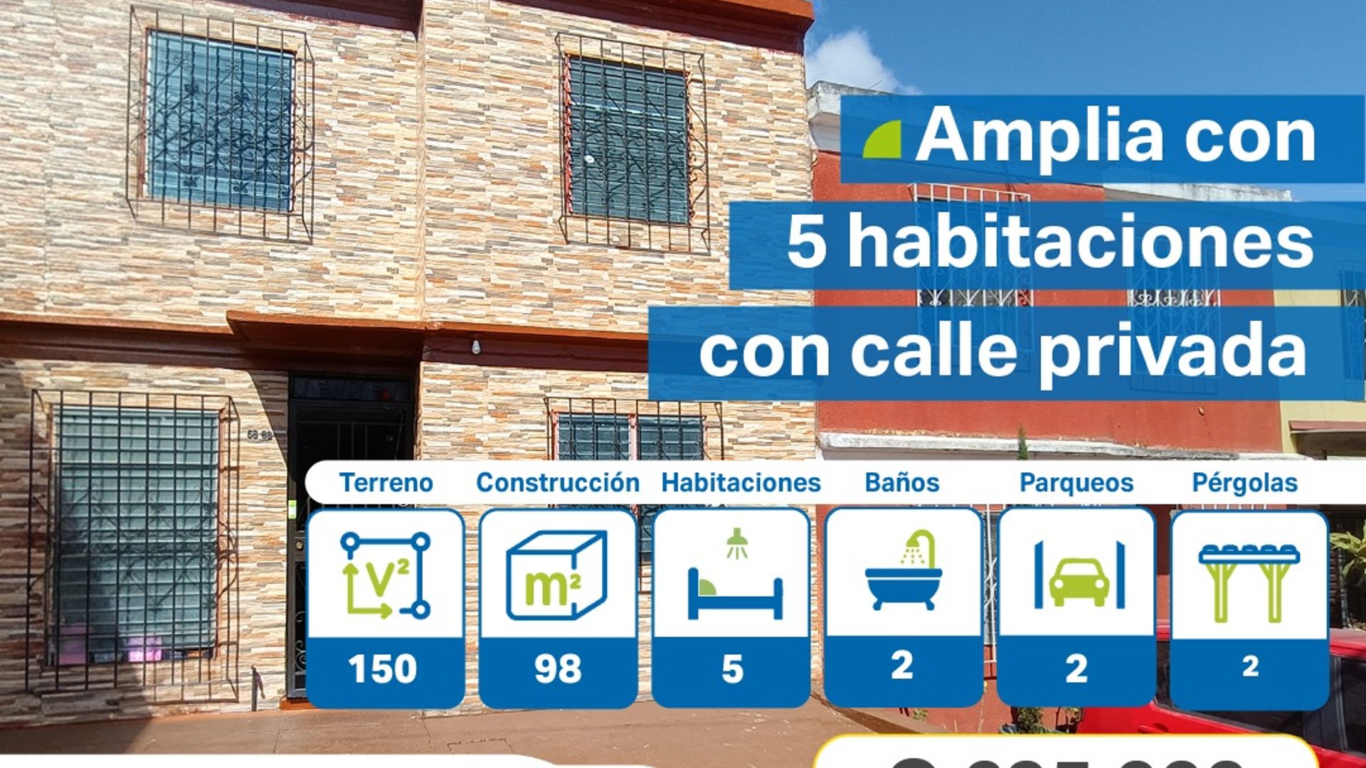 Casa en venta en Pinares del Norte, zona 18.