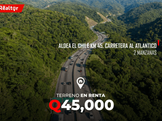 Terreno en Venta - Renta en Aldea El Chile, KM 45 CA-9 Norte - 2